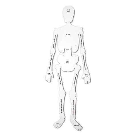 Skeleton Floor Puzzle - Foto 2